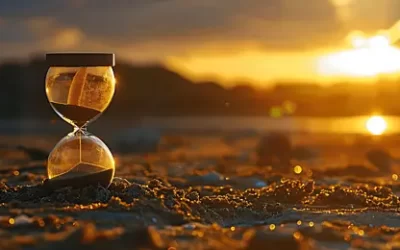 pngtree-hourglass-with-flowing-sand-placed-on-a-sandy-beach-at-sunset-image_17892771